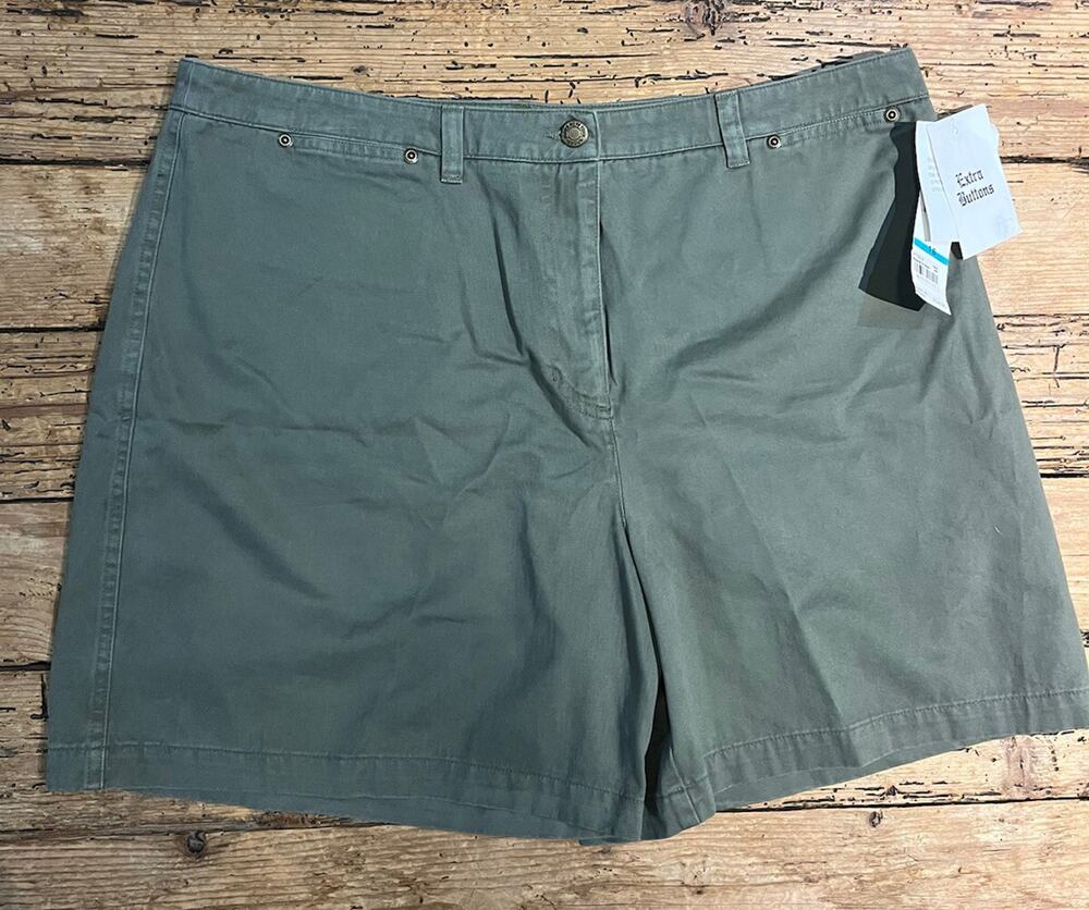 Jones New York Sport Women’s Size 16 Olive Green Shorts